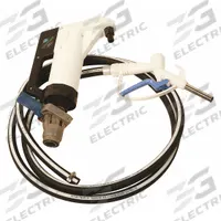LIQUIDYNAMICS INC. Hand Pump: Lever, Pump with Hose, Nozzle & Spout, 10 oz per stroke, Piston, 48 in (MPN 560008V-S2M). Key specifications — Brand: LIQUIDYNAMICS INC.; Housing Material: Polypropylene; Maximum Flow Rate: 10 oz per stroke; Suction Tube Material: Polyethylene.