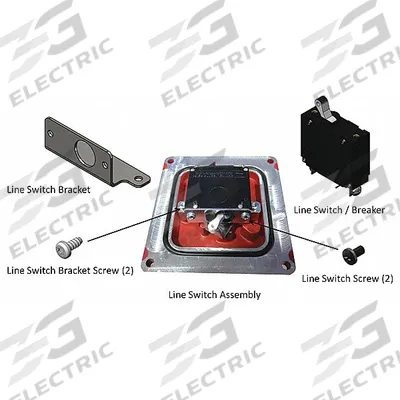 FILL-RITE Line Switch Breaker Replacement Kit: Mfr Part # KIT320SW - Electrical Components & Repair Kits