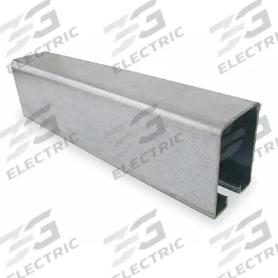 APPROVED VENDOR Track: 8 ft Lg, 1 31/32 in Wd, 2 7/16 in Ht, 450 lb Max Wt - Hanging Door Tracks