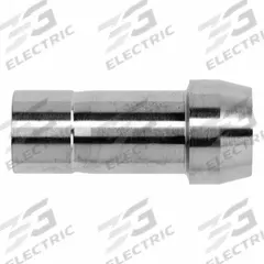 BRENNAN INDUSTRIES Compression Fitting Straight: 3/4 in OD x 3/4 in OD Fitting Size, Stainless Steel (MPN NS2440-12-12-SS). Key specifications — Series: NS2440; Compatible Fitting Brands: Parker CPI; Brand: BRENNAN INDUSTRIES.
