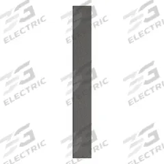 ASI GLOBAL Partition Column: Plastic Polymer, Pebble, Black, 82 in Ht, 10 in Wd, 1 in Thick (MPN 40-90871053-9205). Key specifications — Inner Core Type: Polymer; Brand: ASI GLOBAL PARTITIONS; Color: Black; Finish/Texture: Pebble.