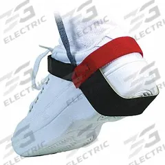 SCS Heel Grounding Strap: Heel Grounder, Red, Hook and Loop Fastening, Heel, 2 Rubber Layers (MPN HGS1MD-RED). Key specifications — Color: Red; Brand: SCS.