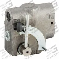 PARKER GRESEN Hydraulic Flow Control Valve: 35 gpm Max Flow Rate, 3/4 in NPT, 3/4 in NPT, Cast Iron (MPN CFQ-A-75). Key specifications — attr1018158: Pressure; attr1018114: Lever; attr1018116: Cast Iron; attr1018117: PARKER GRESEN.