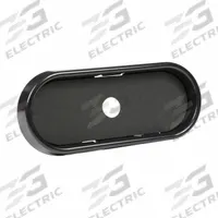 GROTE Bezel: Bezel, Black, Plastic, 13/16 in Lg, 3 1/16 in Ht, 3 1/16 in Wd (MPN 98410). Key specifications — Color: Black; Brand: GROTE; Compatible with Manufacturer Model Number: 78191; Material: Plastic; Product Type: Bezel.
