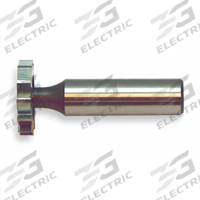 KEO Standard Keyseat Cutter: Cobalt, Staggered Tooth, 7/8" Dia, 1/4" Thick - Fast-Cutting Cobalt Keyseat Milling Cutters