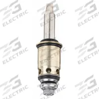 CHICAGO FAUCETS Cartridge: Use with Hot/Cold Water, Brass, Compression, (12) Cartridges, 12 PK (MPN 377-XTLHBL12JKABNF). Key specifications — For Water Temperature: Hot/Cold; Compatible Brand: Chicago Faucets; Product Type: Cartridge; Includes: (12) Cartridges; Material: Brass.