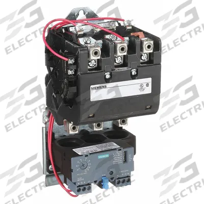 Siemens Magnetic Motor Starter: Non-Reversing, 3 Poles, NEMA Size 3, 90 A - Non-Reversing Starters with Electronic Overloads