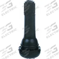 HALTEC Tire Valve: Tire Valve, Snap-In, 180° Valve Stem Angle, L-Shape, Std Bore Valve Size, Black (MPN TV-414-10). Key specifications — Valve Type: Snap-In; Thread Size: 0.305-32; Valve Shape: L-Shape; Color: Black; Product Type: Tire Valve; Compatible Vehicle Type: Automobiles; Material: Rubber; Brand: HALTEC.