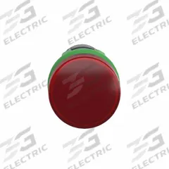 SCHNEIDER ELECTRIC Pilot Light: 22 mm Panel Mounting Hole Dia, LED, Red, XB5 (MPN XB5EVM4). Key specifications — Brand: SCHNEIDER.