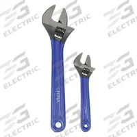 WESTWARD Adjustable Wrench Set: Alloy Steel, Black Phosphate, 15/16 in_1 9/32 in Jaw Capacity (MPN 20PG95). Key specifications — attr309359: Black Phosphate; attr309363: 6 in to 10 in; attr324924: WESTWARD; attr309358: Alloy Steel.