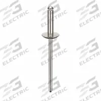 Blind Rivet,1 21/25" L,1/8" dia,PK500: Inch, 1 27/32 in Overall Lg, 17/32 in Body Lg, Plain, 500 PK (MPN U34122.012.0046). Key specifications — Brand: APPROVED VENDOR.