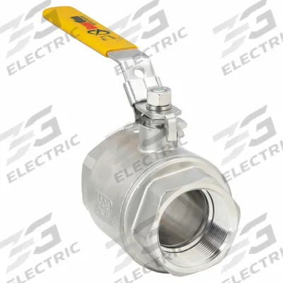 APPROVED VENDOR Manual Two-Way Ball Valve: 2 in, 316 Stainless Steel, Straight Valve Body - Stainless Steel Ball Valves