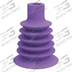 PIAB Vacuum Pad: Plain Pad without Adapter, 50 mm Pad Dia, Thermoplastic Elastomer, Purple, 60A (MPN VL50BL). Key specifications — attr1019194: VL50BL; attr1019196: PIAB; attr1019197: 60A.
