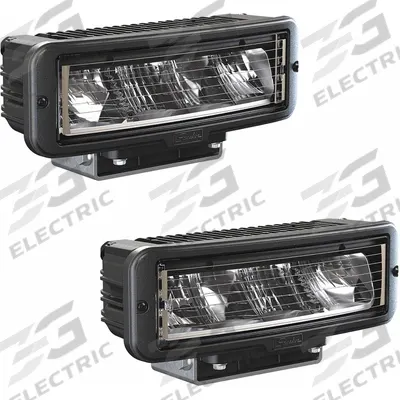 J.W. SPEAKER Headlight: Headlight, LED, Heated, High Beam/Low Beam, Surface Mount, Pedestal - Heated Headlights