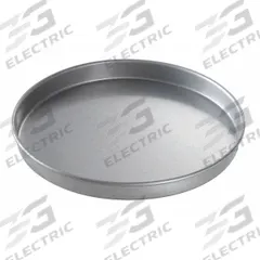 CHICAGO METALLIC Round Cake Pan: Round Cake Pan Pan, Aluminized Steel, Glazed, 10 in Overall Dia (MPN 41018). Key specifications — Bead Closure: Closed Bead; Coating: Glazed; Pan Style: Round Cake Pan; Perforation: Solid; Brand: CHICAGO METALLIC; Color: Silver; Material: Aluminized Steel; NSF Certified: No.