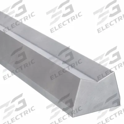 THOMSON Linear Shaft Support Rail: 3/4 in Shaft Dia, 48 in Lg, Black Oxide - Low Profile Linear Shaft Support Rails