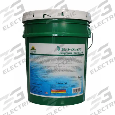 RENEWABLE LUBRICANTS Compressor Oil: 5 gal, Pail, 30 SAE Grade, 68 ISO Viscosity Grade - Air Compressor Oils