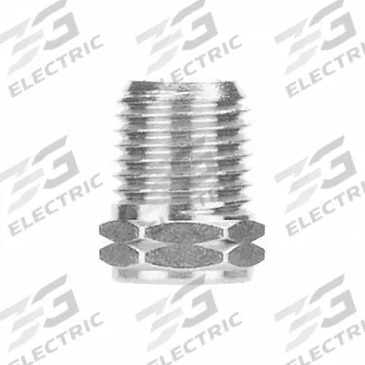 AIGNEP USA Metal Pipe Straight: Straight, 1/2 in x 1/4 in - Nickel-Plated Threaded Low-Pressure Pipe Fittings