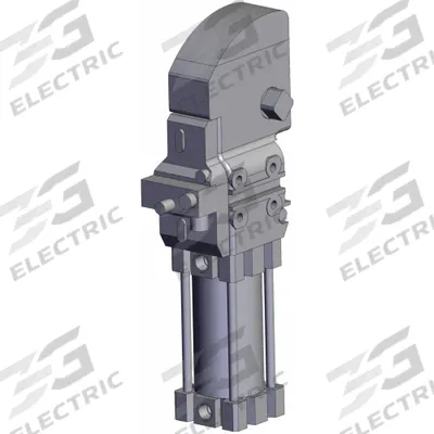 SMC Cylinder Clamp: 40 mm Bore Dia, CKZT, NPT, Turck, Without Arm Arm - Power Clamp Cylinders