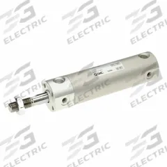 SMC Round Body Cylinder: 20 mm Bore, 10 mm Stroke, Aluminum, Basic Mounting, Non-Magnetic Piston (MPN CG1BN20-10SZ). Key specifications — attr1133716: Rotating Rod.
