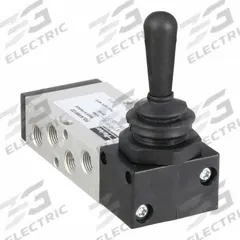 PARKER Manual Air Control Valve: Viking, Four-Way / Three-Position, Lever, 1/8 in Female NPT, Closed (MPN P2LAX69122). Key specifications — attr1084737: Aluminum; attr1084764: Manual Air Control Valve; attr1084767: Viking; attr1084731: P2LAX69122; attr1084739: PARKER; attr1084765: Detent; attr1084768: Viking; attr1084741: Closed.