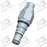 BUCHER HYDRAULICS Cartridge Valve: Screw-In, Two Positions, Screwdriver Adjustment, Three-Way, PUVA (MPN PUVA-10-N-S-0-7-20). Key specifications — attr1012059: PUVA-10-N-S-0-7-20; attr1250696: PUVA; attr1011660: Nitrile; attr1011632: Screwdriver; attr1011635: BUCHER HYDRAULICS; attr1011636: Steel; attr1011644: C10-30.
