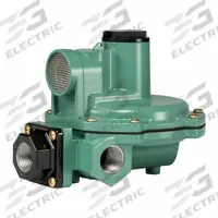 FISHER LPG Pressure Regulator: Lever-Acting Gas, 900,000 BtuH Gas Capacity, Aluminum, NPT x NPT (MPN R642-DFF). Key specifications — Brand: FISHER LPG; Body Material: Aluminum.