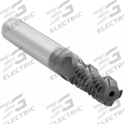 OSG Thread Mill: Helical Flute, 7/16"-20 UNF, 3 Flute - Helical-Flute Thread Mills for Stainless Steel & Super Alloys