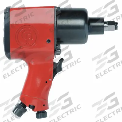 CHICAGO PNEUMATIC Air Impact Wrench: Compact, 1/2 in Drive, Pistol-Grip, Square, Std - Compact Pistol-Grip Impact Wrenches