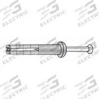 APPROVED VENDOR Hammer Drive Pin Anchor: 1/4 in Dia, 3/4 in Overall Lg, Flat, Nylon, Plain, 100 PK (MPN U70653.025.0075). Key specifications — Brand: APPROVED VENDOR.