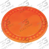 BASCO Pail Lid: Snap-On, 12 1/4 in Overall Dia, Orange, Plastic, FDA Compliant, 12 1/4 in Dia. (MPN ROP2100CVR-SN-OR). Key specifications — attr1265148: Not Rated; attr1188872: BASCO; attr1265149: Not Rated; attr1188855: 55KZ01; attr1188854: Plastic.