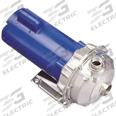 GOULDS WATER TECHNOLOGY Centrifugal Pump: 1 1/2 hp, 208-230/460V AC, 136 ft Max Head, 1 1/4 in - 1 to 1-1/2 HP Straight Centrifugal Pumps