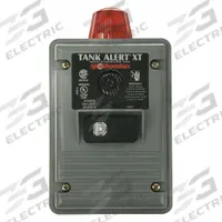 SJE-RHOMBUS High Water Alarm: High Level, Auto, 85 dB, Audio/Visual, 1 Alarm Inputs, 3R (MPN TAXT-01HTB). Key specifications — Brand: SJE-RHOMBUS; Manufacturer Part Number: TAXT-01HTB; Switch Type Included: Tether Float; Battery Backup: No.