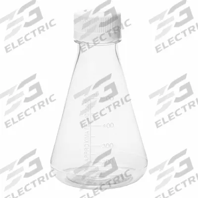 APPROVED VENDOR Plastic Flasks: Erlenmeyer, PETG, 500 mL, Sterile - Plastic Erlenmeyer Flasks