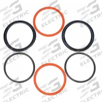 APPROVED VENDOR Piston Seal Kit: For 1 1/2 in Bore Dia., Buna N, Black, -40° to 250°F, 6 Pieces (MPN 4PKH5). Key specifications — attr95513: Black; attr95516: (2) Each: 80 Durometer Buna U-Cups, Hytrel Backup Rings, 70 Durometer Buna O-Rings; attr95514: -40° to 250°F; attr95511: Buna N; attr98887: APPROVED VENDOR.