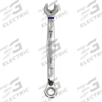 WERA Combination Wrench: Alloy Steel, Nickel Chrome, 7/16 in Head Size, 6 3/8 in Overall Lg, Offset (MPN 05020077001). Key specifications — attr309600: 7/16 in; attr309611: Nickel Chrome; attr309610: Alloy Steel; attr309604: Yes; attr309612: No; attr309613: No; attr309615: No; attr324932: WERA.