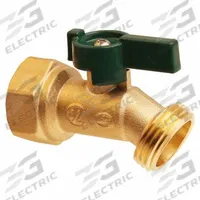 APPROVED VENDOR Hose Bibb: Quarter-Turn, Brass, Brass, Aluminum, 3/4 in Inlet Connection Size, NPT (MPN 6PDZ8). Key specifications — Brand: APPROVED VENDOR; Design: No Kink; Body Material: Brass; Handle Material: Aluminum; Color/Finish: Brass; Handle Type: Quarter-Turn; Inlet Connection Type: NPT; Product Type: Hose Bibb.