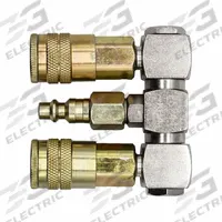 INTERSTATE PNEUMATICS Pipe Manifold Fitting: Inline, Rectangle, Aluminum, 1 Inlets, 2 Outlets (MPN FS244-KH4). Key specifications — Material: Aluminum; Brand: INTERSTATE PNEUMATICS; Specific Fitting Shape: Rectangle.