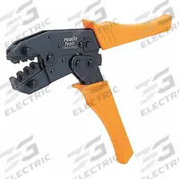 PALADIN Ratchet Crimper: For F Connectors, RG59/RG6, 8 7/8 in Overall Lg, Deluxe Cushion Grip, Die (MPN PA1328). Key specifications — attr470438: Crimper; attr470441: RG6; attr470442: F Connectors; attr542326: Die; attr424247: PALADIN.