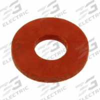 Flat Washer: M4 Screw Sz, Fiber Seal, 4.3 mm Inside Dia, 9 mm Outside Dia, 0.8 mm Max Thick, 10 PK (MPN Z8644). Key specifications — Brand: APPROVED VENDOR; Product Type: Flat Washer; System of Measurement: Metric; Seal Material: Fiber; Seal Material Color: Red; FDA Approval: Not FDA Approved; Metal Detection: Not Metal Detectable.