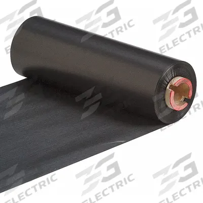 BRADY Single-Color Printer Ribbon: 4 in x 242 ft, Black, Wax/Resin - Brady Single-Color Ribbons