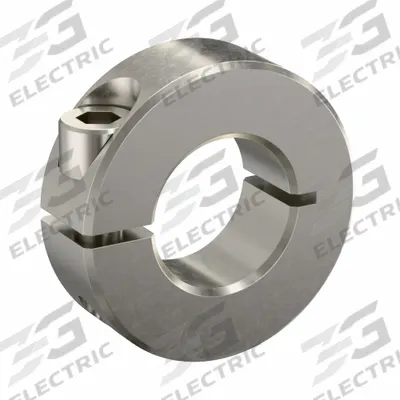 RULAND MANUFACTURING Shaft Collar: 1-Piece, Inch, Round, Clamp-On, 3/4 in Bore Dia - Stainless Steel Shaft Collars