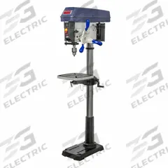 DAYTON Floor Drill Press: Spline Drive, Variable Speed, 230 RPM – 3,100 RPM, 17 in Swing, 8 1/2 in (MPN 880GK7). Key specifications — attr22849: 230 to 3100 RPM; attr22858: 115/230V AC; attr73523: Drilling; attr22856: Spline; attr73570: Single-Phase; attr22850: 8-1/2 in; attr22846: 1-1/2 hp; attr22840: 8.0/4.0 A.