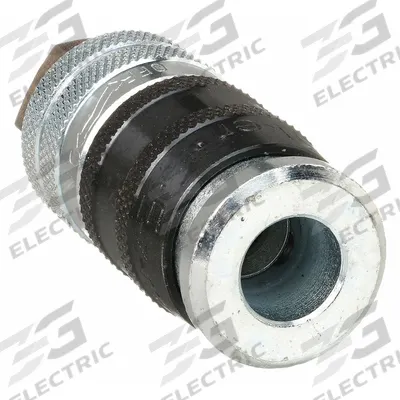 PARKER Quick Connect Hose Coupling: 3/8 in Body Size, 1/2 in Hose Fitting Size - Industrial Interchange Steel Quick-Connect Air Coupling Bodies