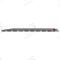 MILWAUKEE Reciprocating Saw Blade: 5 Teeth per Inch, 12 in Blade Lg, 0.06 in Blade Thick, 5 PK (MPN 48-00-1303). Key specifications — attr1109198: 5; attr1109200: Flexible for Curved Cuts; attr1109201: Tapered; attr1109209: MILWAUKEE.