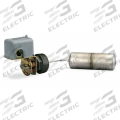 TELEMECANIQUE SENSORS Liquid Level Switch: Open On Rise, DPST-2NO, Steel (MPN 9037HG31R). Key specifications — Brand: TELEMECANIQUE SENSORS; Electrical Connection Type: Screw Clamp; Float Rod Angle: 90°; Minimum Media Specific Gravity: 0.85.