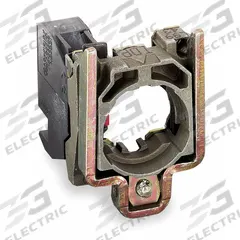 SCHNEIDER Contact Block: 22 mm Panel Mounting Size, 1NC, Momentary, ZB4 Series, Plug-In Connector (MPN ZB4BZ1024). Key specifications — Switch Action: Momentary; Terminal Connection Type: Plug-In Connector; Brand: SCHNEIDER; Compatible with Series: ZB4.