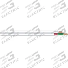 SOUTHWIRE Thermostat Wire: 18 AWG Conductor Size, 3 Conductors, 500 ft Overall Lg, 300 V Volt, CL2P (MPN 555030523)