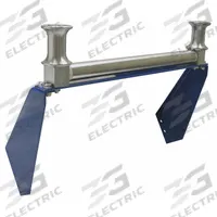 COXREELS Roller Guide: For 1125 Series/1275 Series Reel Series, Steel, Blue, Steel, Top (MPN 15359-18). Key specifications — attr298407: Top; attr298402: Blue; attr298400: 1275 Series; attr298403: Steel; attr298401: Steel; attr303833: COXREELS.