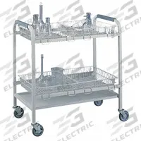 Laboratory Glassware Cart: 34 7/8 in Overall Lg, 19 in Overall Wd, 36 3/8 in Overall Ht, Steel (MPN 8045000). Key specifications — Brand: LABCONCO; Product Type: Lab Cart; Includes: (4) Small Baskets; Cart Material: Steel.
